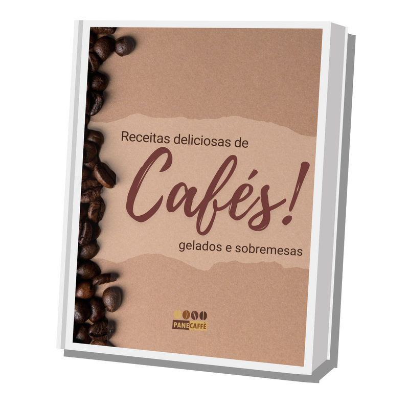 E-book - Receitas de Cafés Gelados e Sobremesas - Panecaffè